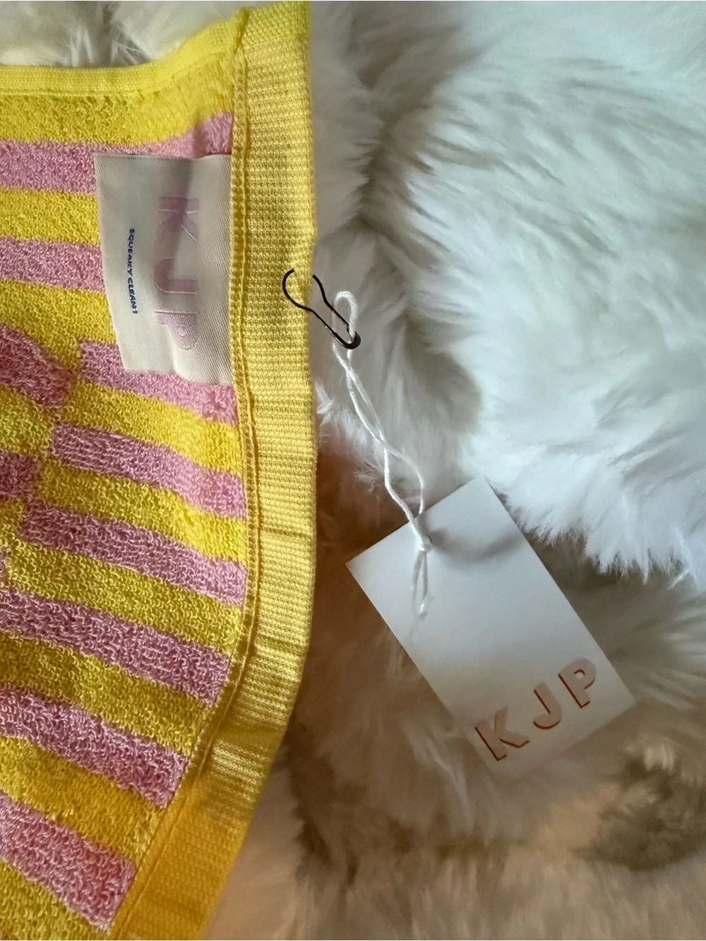 KJP Rhubarb & Custard Hand Towel